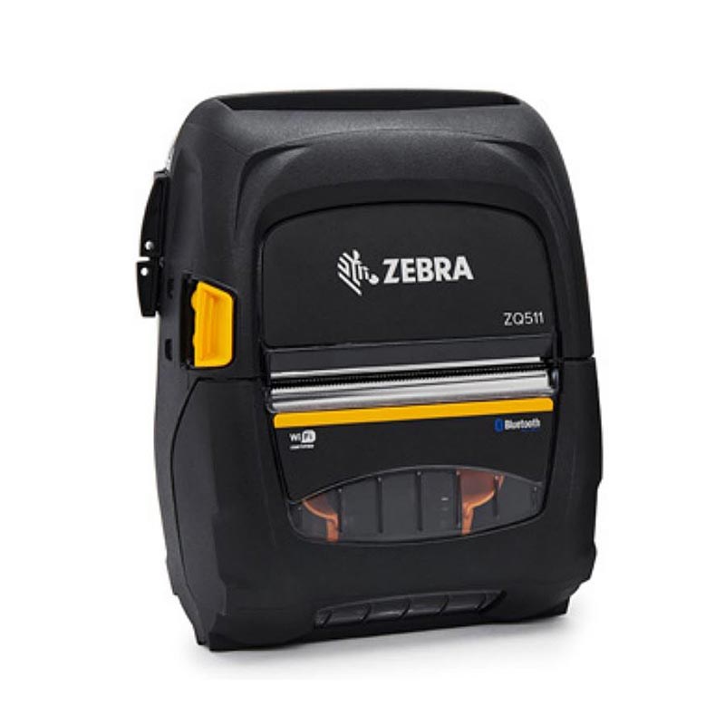 Zebra Zq511 3 Inch Rugged Rfid Mobile Printer Rfid Wi Fi Bluetooth 41 Barcodes For Business 3417