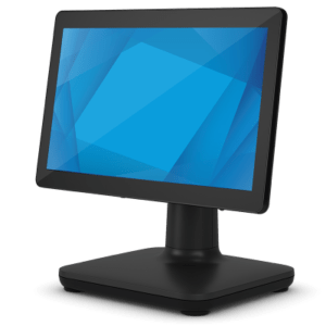 Elo E-Series 2 POS System | No OS/Windows 10, 15.6-Inch Wide, 1366x768 HD Display, Celeron, 4GB RAM, 128GB SSD, Projected Capacitive 10Ttouch, Clear, Ethernet, Black, Stand, Worldwide - Image 2