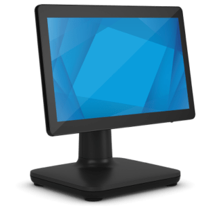 Elo E-Series 2 POS System | No OS/Windows 10, 15.6-Inch Wide, 1366x768 HD Display, Celeron, 4GB RAM, 128GB SSD, Projected Capacitive 10Ttouch, Clear, Ethernet, Black, Stand, Worldwide - Image 3