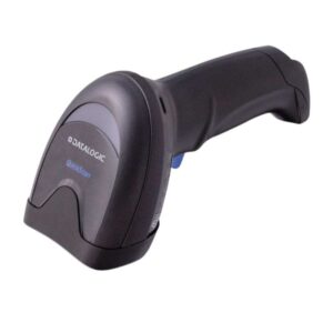Datalogic QuickScan QM2500 2D Cordless Barcode Scanner | 433 MHz, Kit, USB, 2D MP Imager, Black - Image 2
