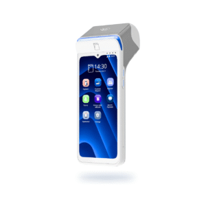myPOS Ultra Smart POS Terminal | 6.5 Inch HD 1600x720 Display, Android 11, Quad-Core 2.0 GHz, 58 mm Thermal Printer