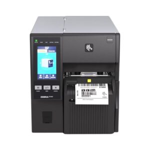 Zebra ZT411L Linerless Industrial Label Printer | Thermal Transfer/Direct Thermal, 4 inch print width, 203 dpi/300 dpi/ 600 dpi, USB, 10/100 Ethernet, Bluetooth 4.1/MFi, USB Host - Image 1