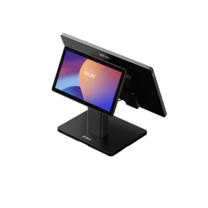 iMin Swan 2 15 Inches Desktop POS with 10.1 Inches Rear Screen | 15” FHD Touchscreen, 10.1” Rear Screen, Android 13, BT, NFC, GMS  