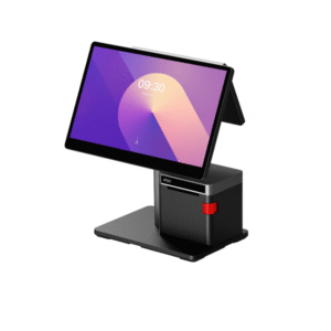 iMin Swan 2 Desktop POS | 15” Touch screen, 4GB RAM, 64GB, Android A13, with 10.1” Rear Screen and 80mm Receipt Printer