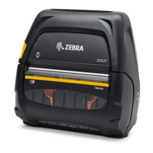 Zebra ZQ521R RFID Premium  4-inch Mobile Printer | Direct Thermal, 5 ips (127 mm/s), 203 dpi (8 dot/mm), Wi-Fi 5 (802.11ac) with 802.11r, Bluetooth 4.1, Bluetooth Low Energy - Image 4