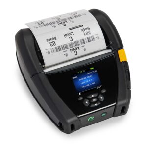Zebra ZQ630 Plus Linerless Mobile Printer | 4 Inch, Wi-Fi, Bluetooth, Linerless, Shoulder Strap, 0.75 Inch/1.375 Inch Core - Image 3