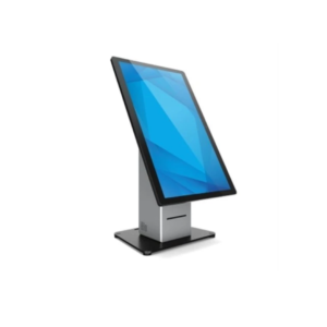 Elo Wallaby Self-Service Countertop Stand with Integrated Printer | Black/White - Image 2