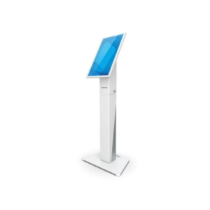Elo Wallaby Self-Service Floor Stand with Integrated Printer | Black/White, Base, Top - Image 5