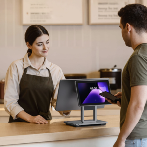 iMin Swan 3 Android POS Terminal | 15.6" Full HD Touchscreen Retail & Restaurant Point of Sale - Image 1