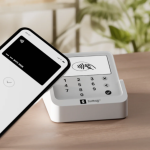 SumUp Solo Lite Card Reader with Charging Cradle | Bluetooth Contactless Payment Terminal - Image 3