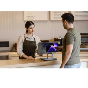 iMin Swan 3 Pro Android Desktop POS Terminal | 15.6-inch Full HD, Octa-Core processor, Android 13 OS, Wi-Fi 6 and Bluetooth 5.4 - Image 3
