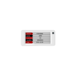 Opticon SE-290 displays mounted on shelf edges showing location and item data